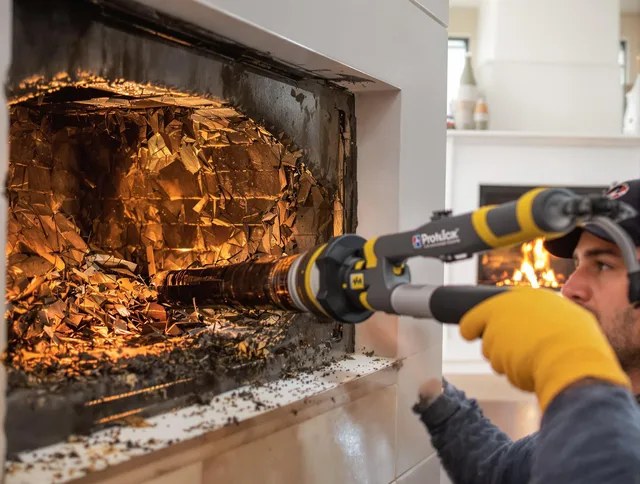 Professional chimney cleaning by Scituate Chimney Sweep in Scituate, RI