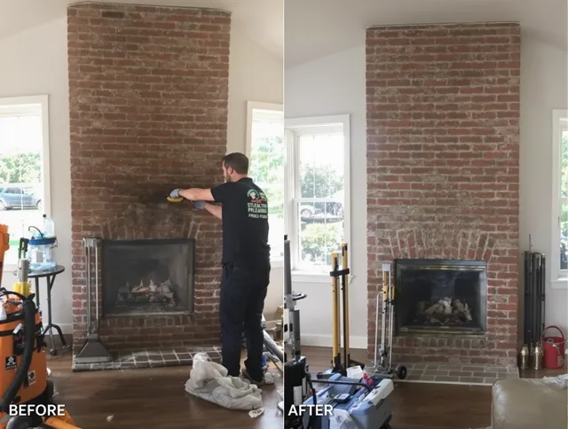 Finished chimney sweeping service by Scituate Chimney Sweep in Scituate, RI